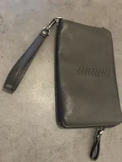 【美品】LANVINクラッチバッグ　黒