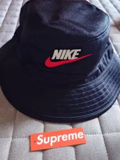 Nike Supreme バケットハット 黒