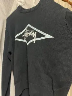 Stussy ダイヤモンドロゴ クルーネック ニット セーターのサムネイル