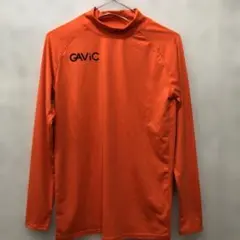 A1003 GAVIC スポーツ　長袖　アンダーシャツ　蛍光オレンジ　メンズMのサムネイル