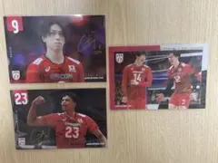 バレーボール男子 日本代表 ポストカードコレクション まとめ売り石川祐希 高橋藍
