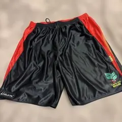 ATHLETA Cafe do Brasil ハーフパンツ 光沢　Oサイズのサムネイル