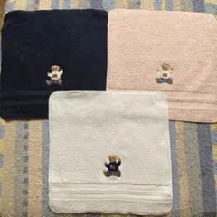 ラルフローレン ポロベア　ウォッシュタオル　ハンドタオル　新品未使用　ポロ　3枚