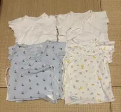 familiar 短肌着　4枚セット