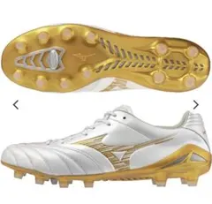 MIZUNO ミズノ モレリア2 エリート ブライトゴールド 白 金 26.5