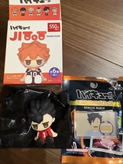 ハイキュー JITOT 黒尾鉄朗 ちょこラバ！& ミニアクリルブロック　セット