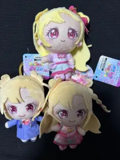 アイカツ！ ちびぐるみ プレミアムドレス vol.1 3種セット - メルカリ