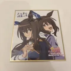 ウマ娘 劇場用再編集版 ウマ娘 RTTT アドマイヤベガ 色紙