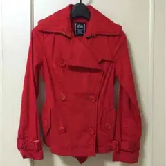 CECIL Mc BEE トレンチコート赤　値下げしました