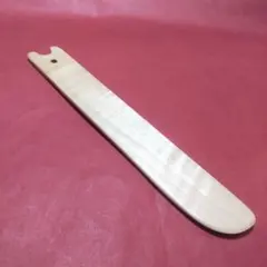 綺麗な虎杢入り栃のは着付用ヘラ(20cm)