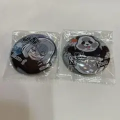 呪術廻戦 ぴた！でふぉめ 缶バッジ 真人 パンダ