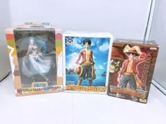 ワンピース フィギュア 3点まとめ DXフィギュア ルフィ ビビ アニメ
