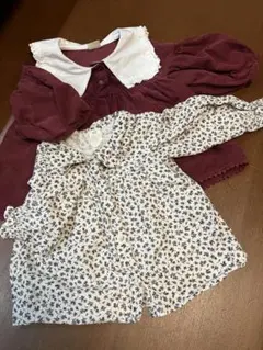 70 80 petit main H&M コーデュロイ トップス2枚まとめ売り