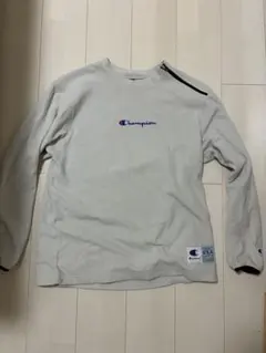 Champion フリースジャケット L オフホワイト
