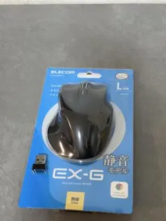 エレコム マウス ワイヤレス (レシーバー付属) M-XGL10DBSBK