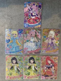 ひみつのアイプリ SPカード キューティーラビットレッド他