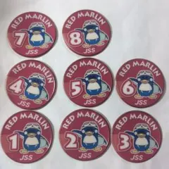 JSS RED MARLIN 8枚セット
