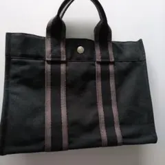 HERMES エルメス フールトゥ トートバッグ PM ブラックのサムネイル