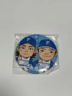 伊藤大海、郡司裕也缶バッジ　ファイターズガチャ