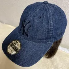 New Era ニューエラ　9FIFTY ヤンキース　キャップ　デニム　帽子