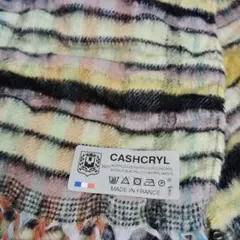 ✿CASHCRYLカシュクリルマフラーフランス製 極美品✿