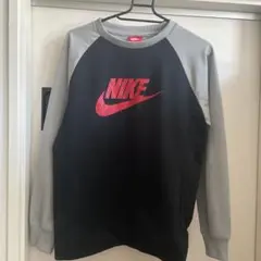 NIKE トレーナー L 黒/グレー