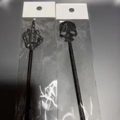 DAMNGOOD!! カスタムピン　BLACK Edition 中指　スカル 2026年最新】damngood skullの人気アイテム - メルカリ