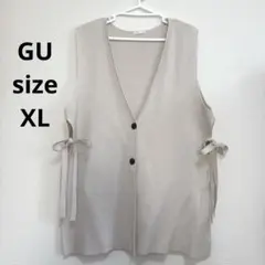 GU ニットベスト XLのサムネイル