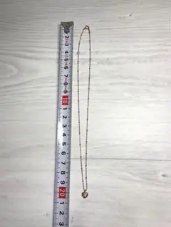 テイクアップ　ネックレス　K10ピンクゴールド　ダイヤ