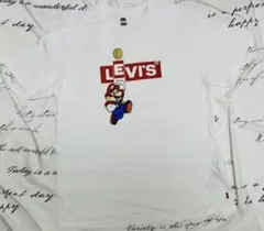 Levi's Super Mario コラボ Tシャツ ホワイトのサムネイル