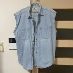 Levi's デニムシャツ Lサイズ レッドタブのサムネイル