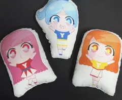 チームY ダイカットクッション 愛美 伊藤彩紗 佐々木未来