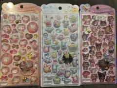 サンリオ うるちゅるポップシール 3枚セット