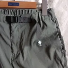 コロンビア オリーブグリーン 軽量パンツ アウトドアストレッチパンツ