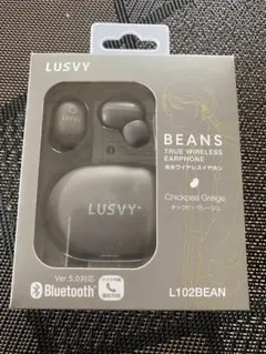 LUSVY BEANS 完全ワイヤレスイヤホン 本体　通話可能　テストのみ未使用