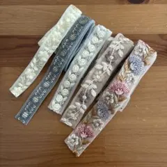 インド刺繍5種セット本日16時までお値引き中！