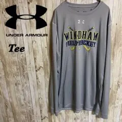 【D23】UNDER ARMOURアンダーアーマーフィールドホッケーロンTeeのサムネイル