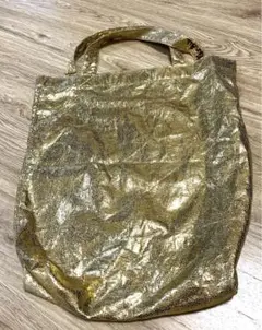 BINDU ゴールド　トートバッグ