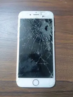 iPhone 6s ローズゴールド 本体 ひび割れ(ジャンク)