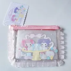 サンリオキャラクターズ PVCフラットポーチ マイメロディ クロミ シナモロール