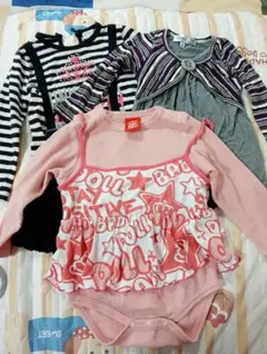 ベビー用服トップス3点セット