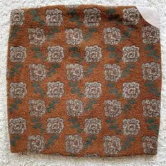 ミナペルホネン penne cushion yula brown 40×40