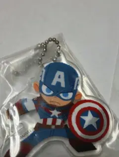 キャプテンアメリカアクリルキーホルダー未使用品