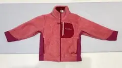 mont-bell フリースジャケット 100cm ピンク