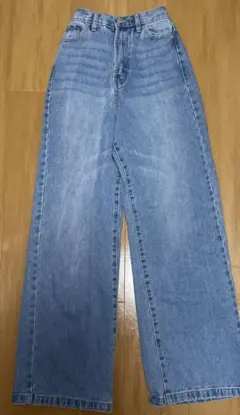 GRL ハイウエストセミワイドデニムパンツ[fo1843]