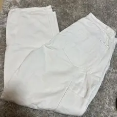 XLARGE ワークパンツ 32 ホワイト　白　デニム　ジーンズ