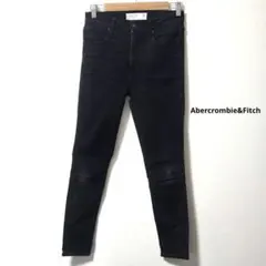 Abercrombie & Fitch スキニーデニム ブラック　アバクロデニムのサムネイル