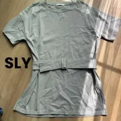 SLY ベルト付き 半袖 チュニックのサムネイル