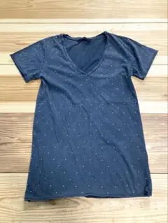 ALLSAINTS スタッズ付き Vネック Tシャツ XSのサムネイル