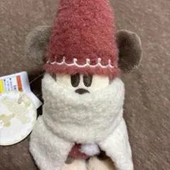 リルリンリン　ぬいぐるみバッジ　2025 ディズニー　クリスマス　ぬいバ